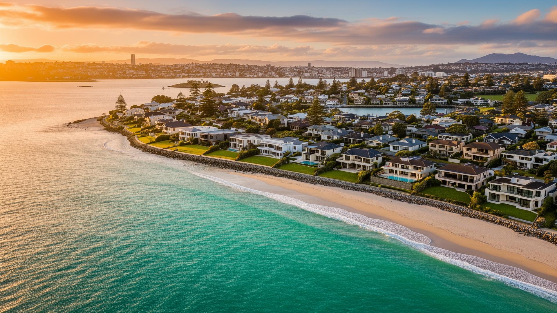 Coastal Auckland luxury waterfront